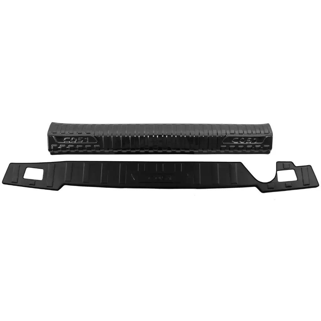 Trunk Guard Plate Cover 2 pieces/غطاء لوحة حماية صندوق السيارة